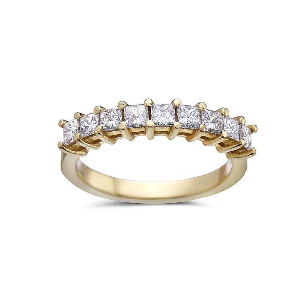 14 White Gold With 0.65 CT Diamond Wedding Band
