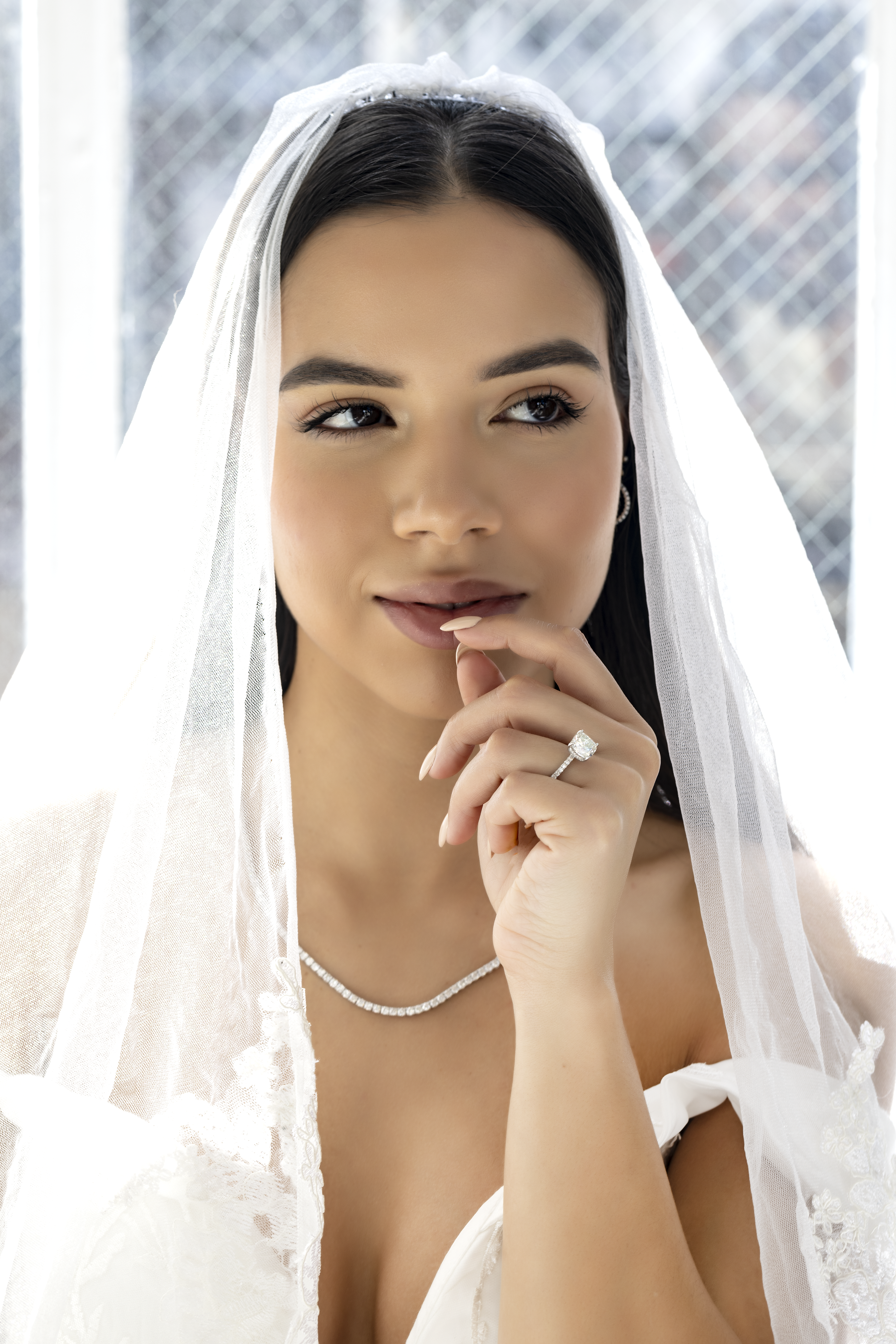 14K GOLD LAB DIAMOND TENNIS CHAIN 12.50 CT